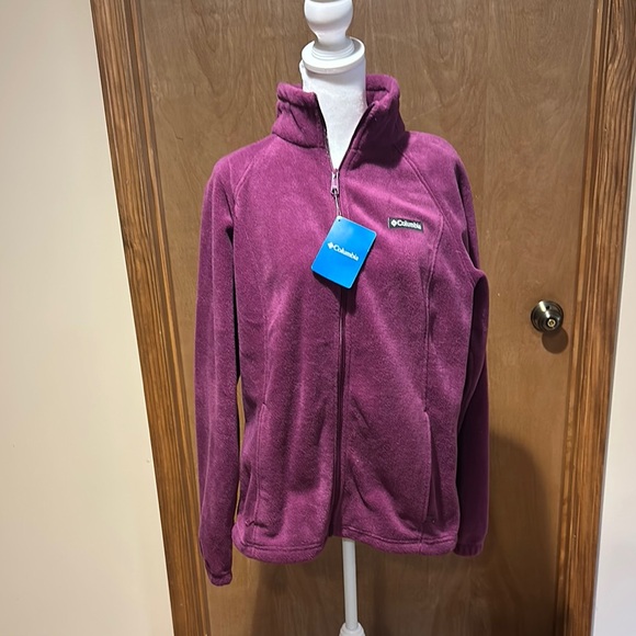 Columbia Jackets & Blazers - Columbia Magenta Fleece Jacket